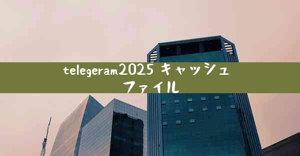 telegeram2025 キャッシュ ファイル